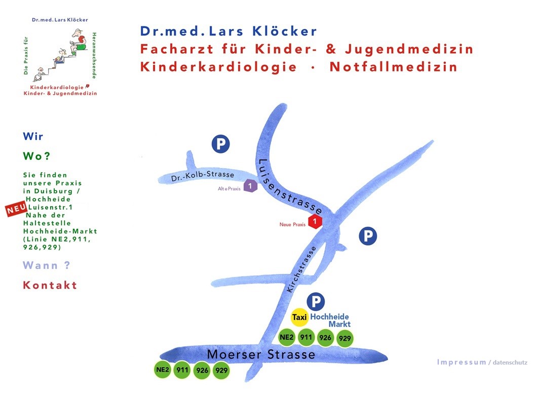 Doktor Kl&ouml;cker - Anfahrt